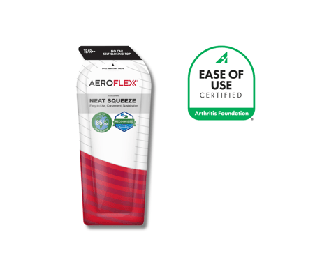 AeroFlexx Sets a New Standard in Liquid Packaging with Arthritis Foundation’s Prestigious Ease of Use® Certification