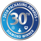 2018 Packaging Awards Diamond Winner logo