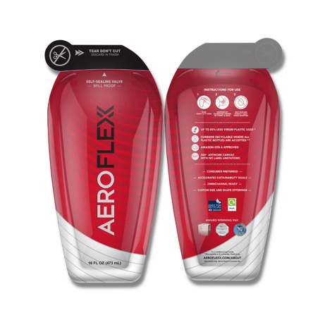 Aeroflexx Combines Features of Rigid and Flexible Packaging for Sustainability Benefits